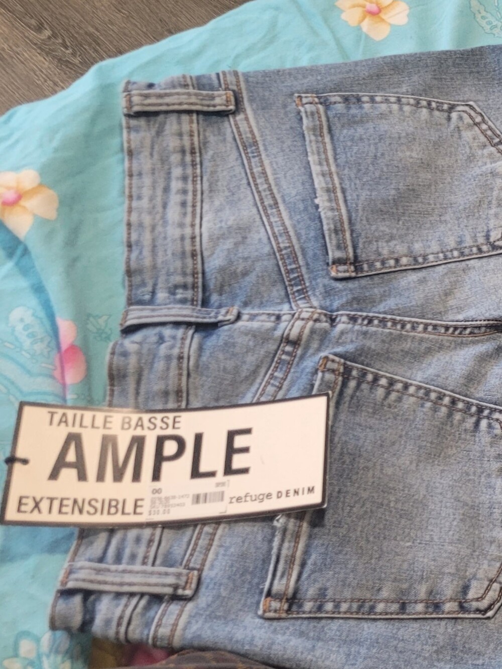 refuge Light Blue Boyfriend Jeans